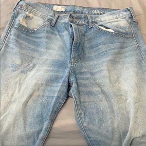 Gap boyfriend destroyed jeans